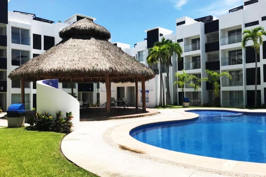 ¡Nuevo! Hermoso Departamento Con Alberca. Манзанило Екстериор снимка